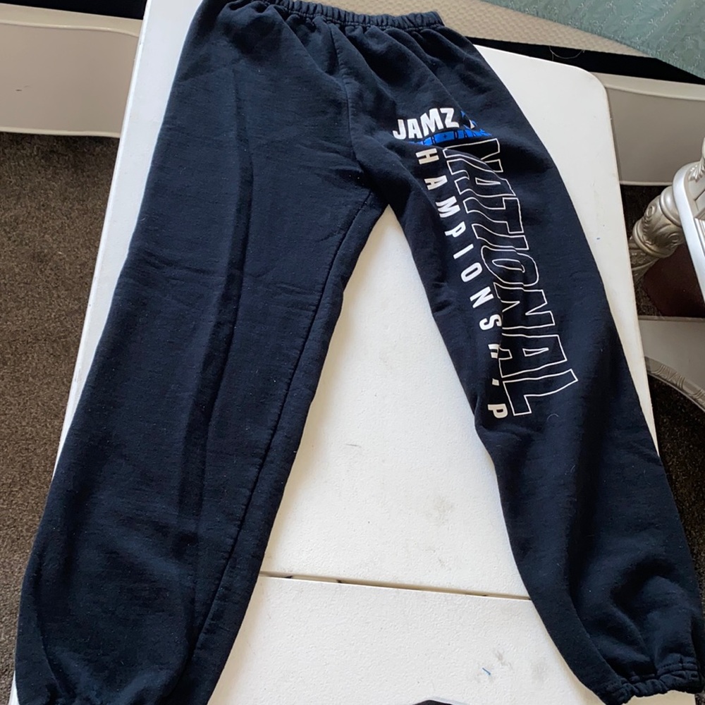 Black sweatpants